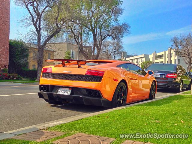 Lamborghini Gallardo spotted in Beverly Hills, California