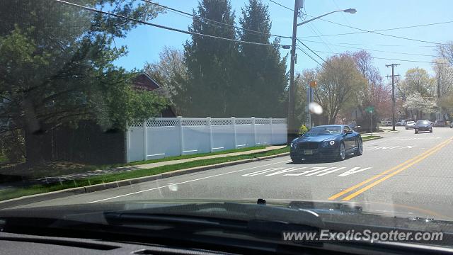 Bentley Continental spotted in Mountainside, New Jersey