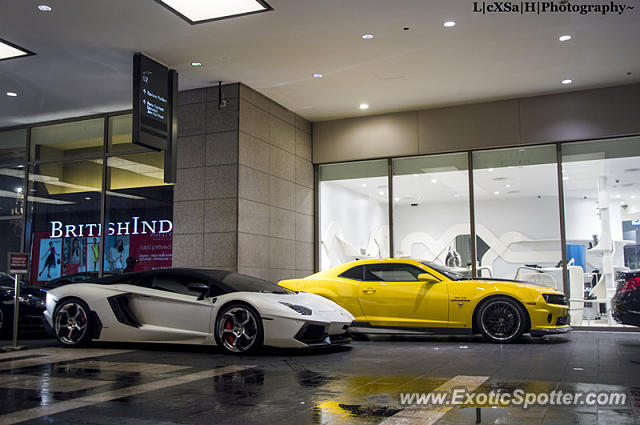 Lamborghini Aventador spotted in Kuala Lumpur, Malaysia