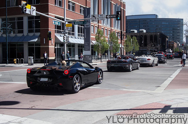 Ferrari 458 Italia spotted in Denver, Colorado