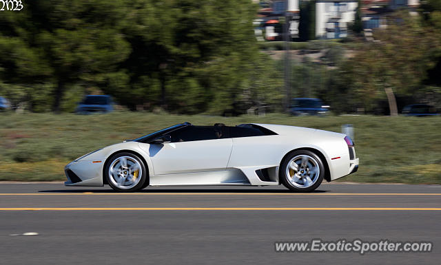 Lamborghini Murcielago spotted in Newport Beach, California