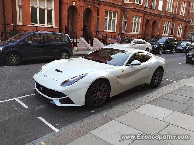 Ferrari F12 spotted in London, United Kingdom