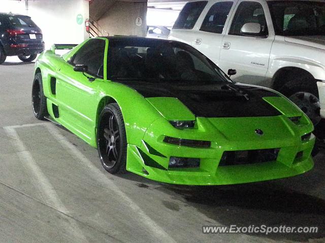 Acura NSX spotted in Dallas, Texas