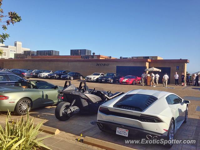 Lamborghini Huracan spotted in Malibu, California