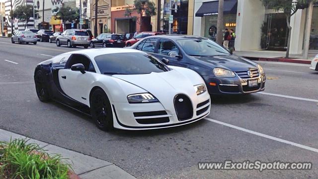 Bugatti Veyron spotted in Beverly Hills, California