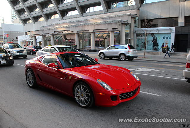 Ferrari 599GTB spotted in Toronto, Canada