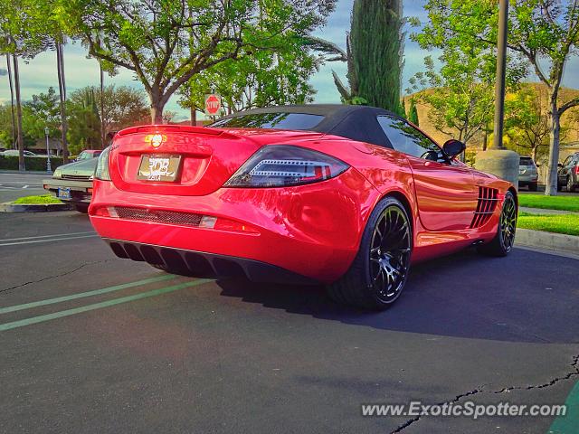 Mercedes SLR spotted in Calabasas, California