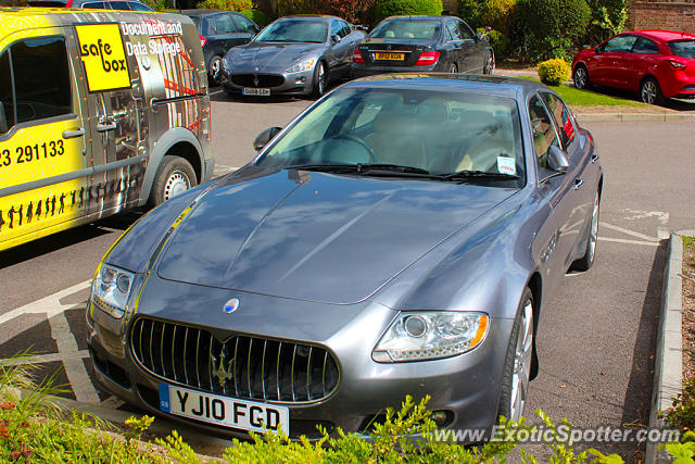 Maserati Quattroporte spotted in Cambridge, United Kingdom