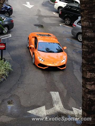 Lamborghini Huracan spotted in Miami, Florida