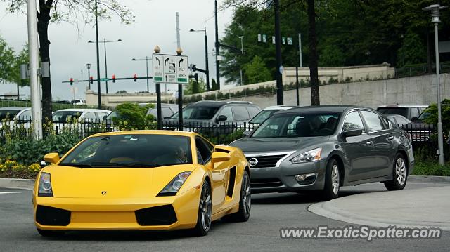 Lamborghini Gallardo spotted in Atlanta, Georgia