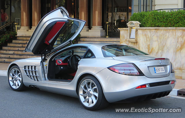 Mercedes SLR spotted in Monte Carlo, Monaco