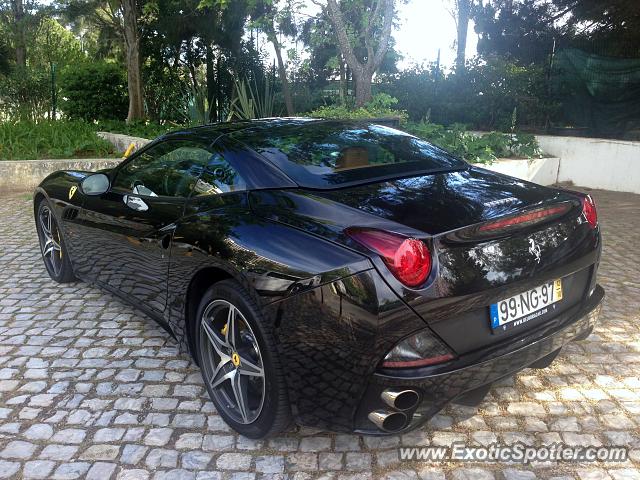 Ferrari California spotted in Vilamoura, Portugal