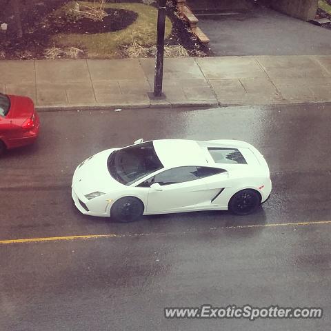 Lamborghini Gallardo spotted in Montreal, Canada