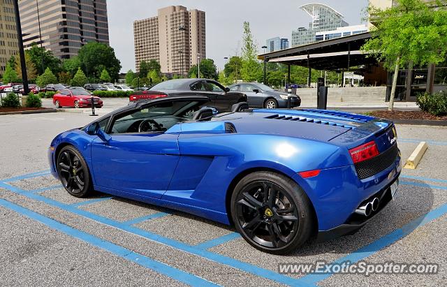 Lamborghini Gallardo spotted in Atlanta, Georgia