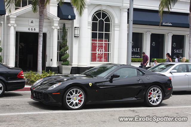 Ferrari 599GTB spotted in Beverly Hills, California