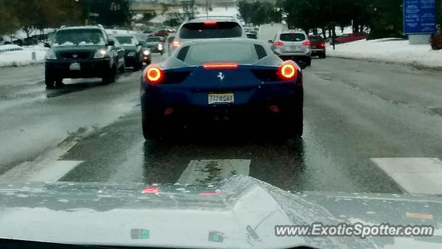 Ferrari 458 Italia spotted in Littleton, Colorado