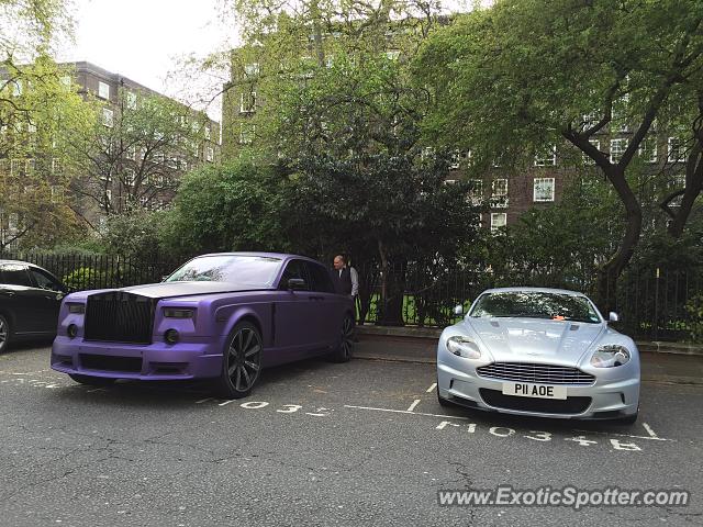 Aston Martin DBS spotted in London, United Kingdom