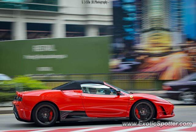 Ferrari F430 spotted in Kuala Lumpur, Malaysia