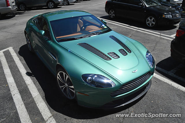 Aston Martin Vantage spotted in Dallas, Texas