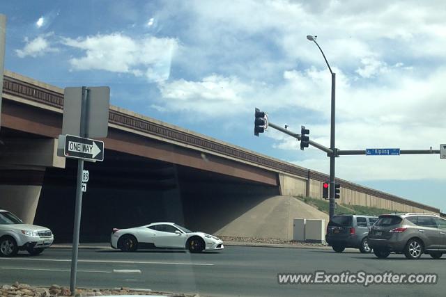 Ferrari 458 Italia spotted in Denver, Colorado