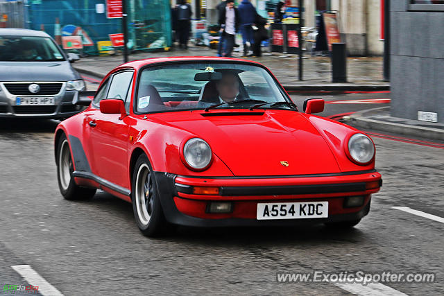 Porsche 911 Turbo spotted in London, United Kingdom