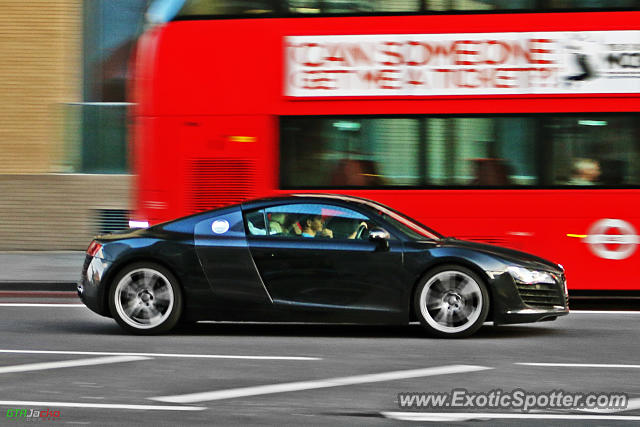 Audi R8 spotted in London, United Kingdom