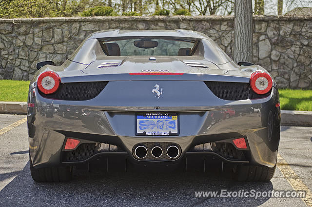 Ferrari 458 Italia spotted in Grand Rapids, Michigan