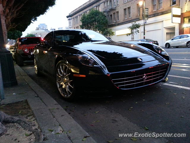 Ferrari 612 spotted in San Francisco, California