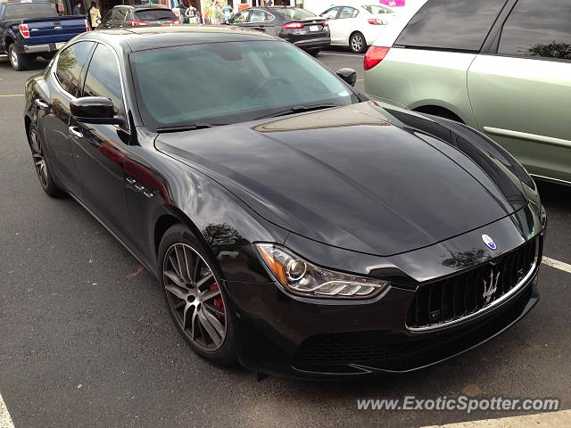 Maserati Ghibli spotted in Center valley, Pennsylvania