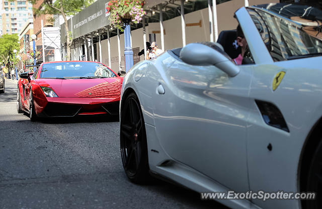 Ferrari California spotted in Toronto, Canada