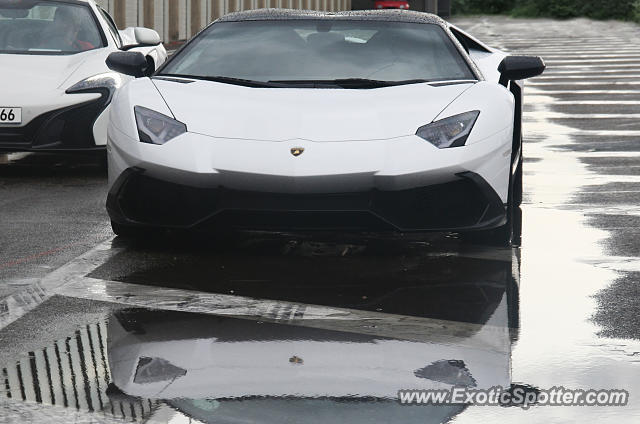 Lamborghini Aventador spotted in Zandvoort, Netherlands