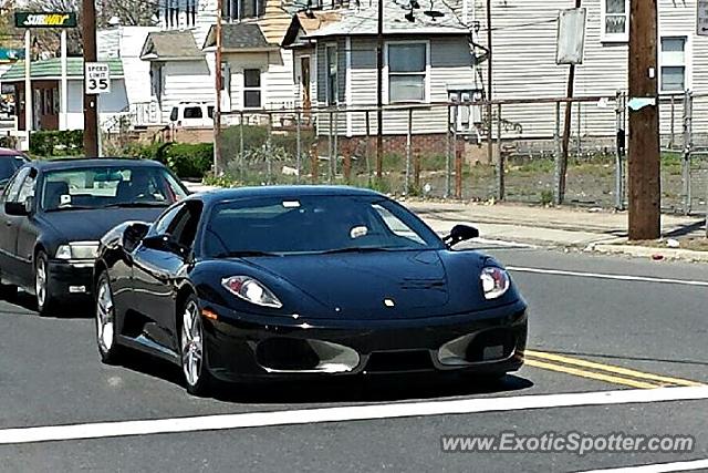Ferrari F430 spotted in Elizabeth, New Jersey