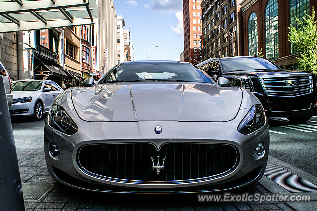 Maserati GranTurismo spotted in Indianapolis, Indiana