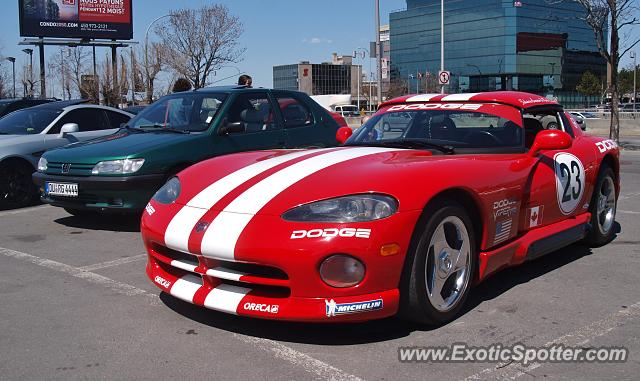 Dodge Viper spotted in Montreal, Canada