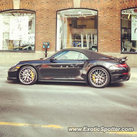 Porsche 911 Turbo spotted in Montreal, Canada