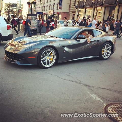 Ferrari F12 spotted in Montreal, Canada