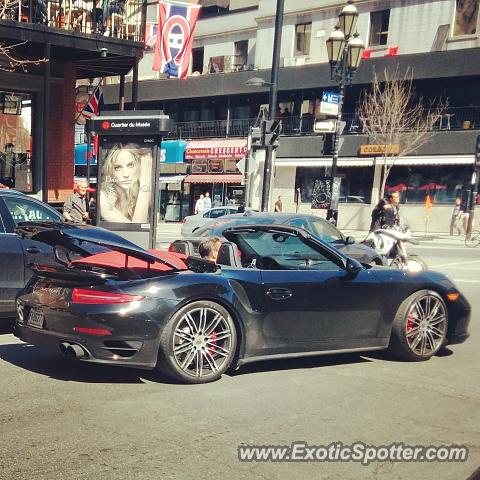 Porsche 911 Turbo spotted in Montreal, Canada