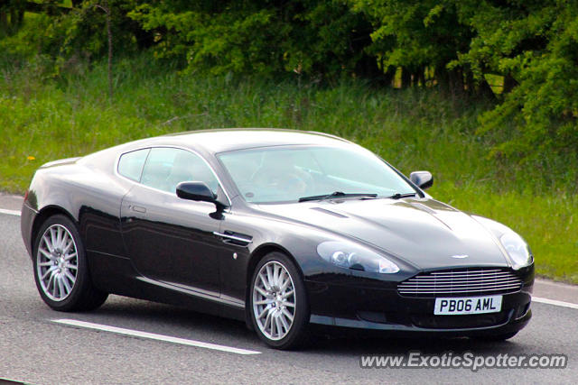 Aston Martin DB9 spotted in Cambridge, United Kingdom