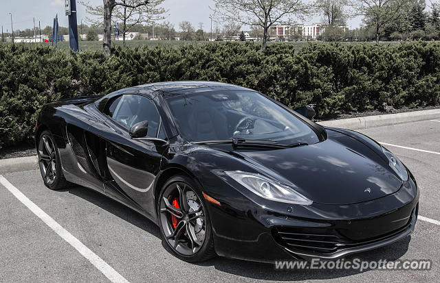 Mclaren MP4-12C spotted in Columbus, Ohio