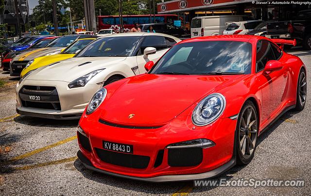 Porsche 911 GT3 spotted in Kuala Lumpur, Malaysia