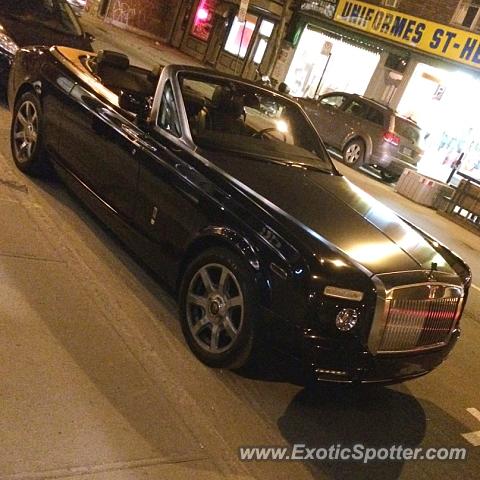 Rolls-Royce Phantom spotted in Montreal, Canada