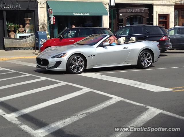 Maserati GranCabrio spotted in Birmingham, Michigan