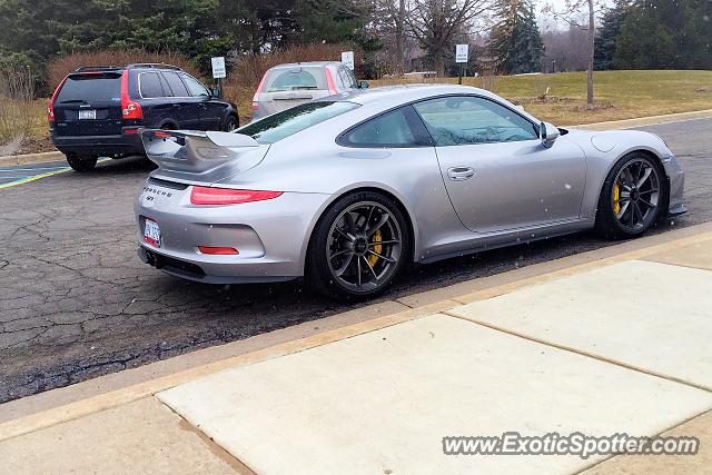 Porsche 911 GT3 spotted in Ann Arbor, Michigan