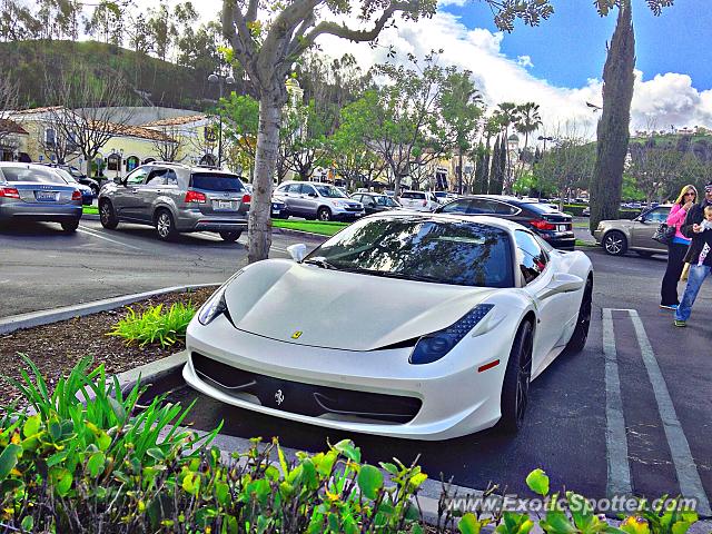 Ferrari 458 Italia spotted in Calabasas, California