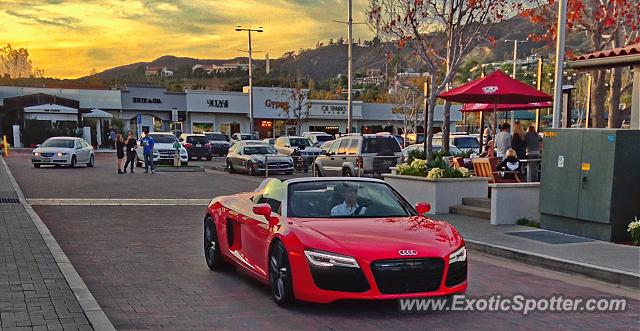 Audi R8 spotted in Malibu, California