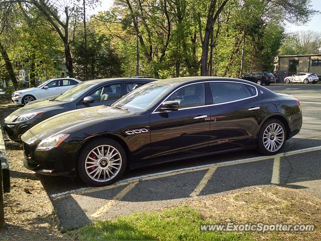 Maserati Quattroporte spotted in Maplewood, New Jersey