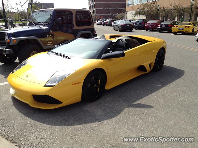 Lamborghini Murcielago spotted in Birmingham, Michigan