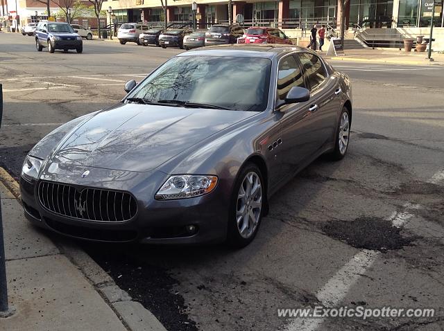 Maserati Quattroporte spotted in Birmingham, Michigan