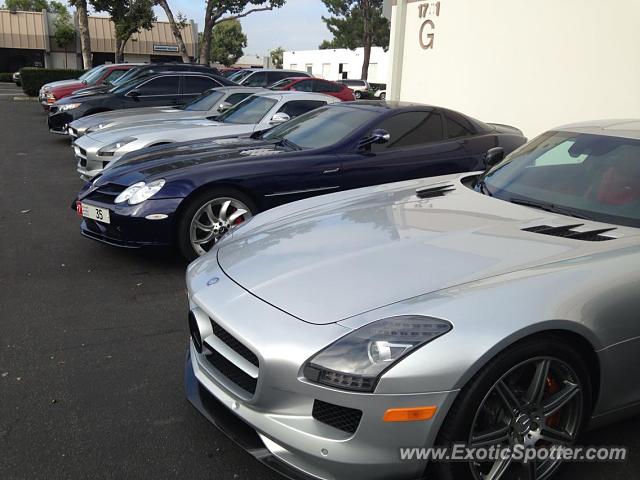 Mercedes SLR spotted in Santa Clarita, California