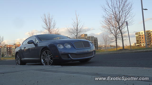 Bentley Continental spotted in Boucherville, Canada